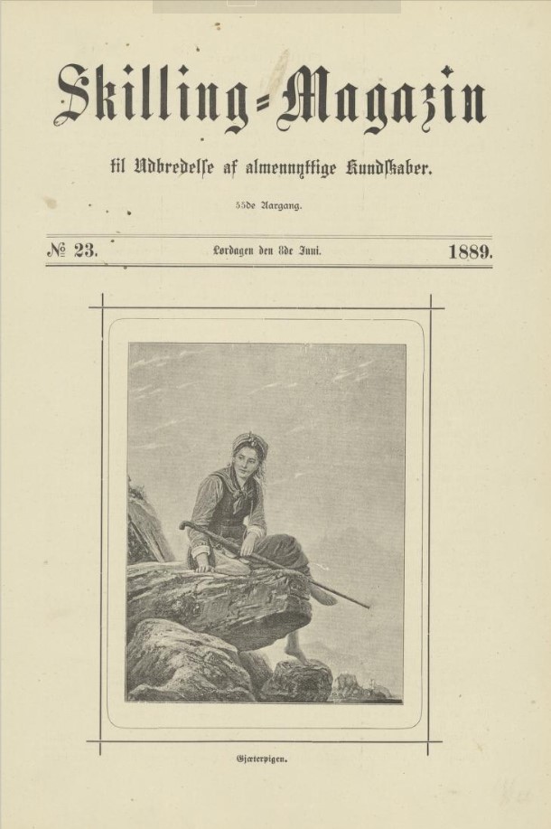 Skilling-Magazin (trykt utg.) : til Udbredelse af almennyttige Kundskaber. 1889 Vol. 55 Nr. 23.