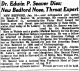 Obituary Edwin Pliny Seaver